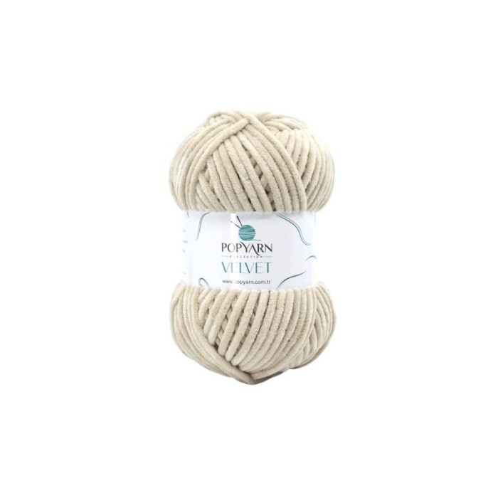 Popyarn Velvet B015 jasny beż