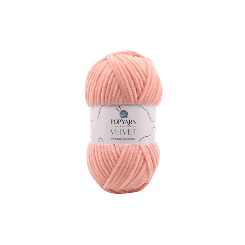 Popyarn Velvet B021 łosoś