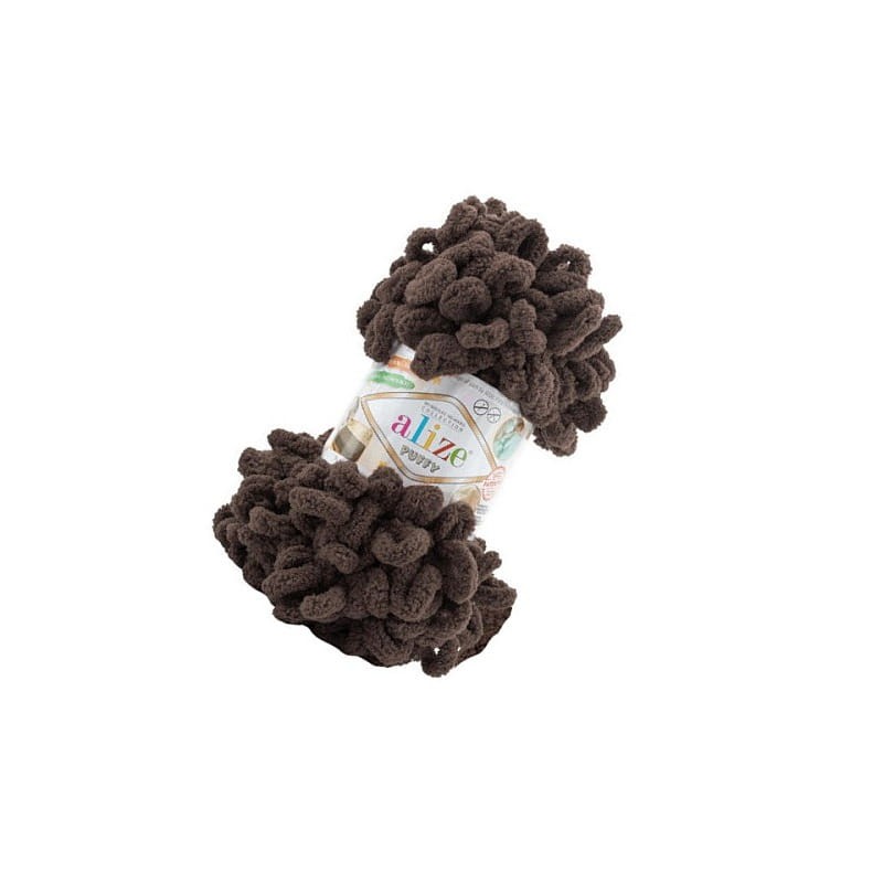 Alize Puffy 534 brązowy