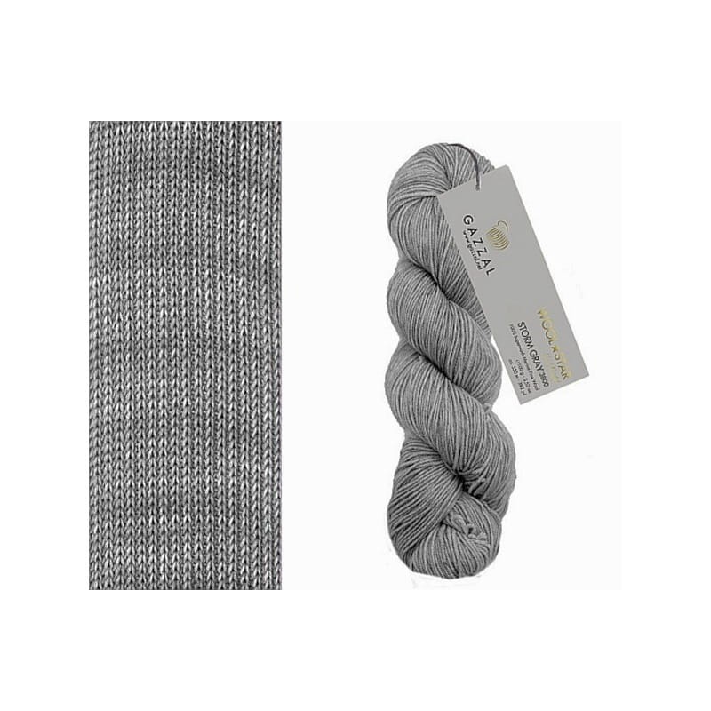Gazzal Wool Star 3800 STORM GRAY