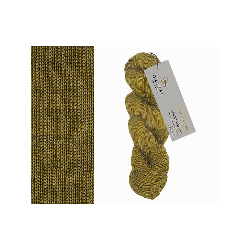 Gazzal Wool Star 3813 ANTIQUE MOSS