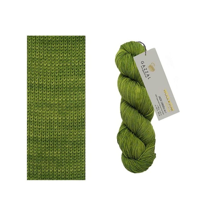 Gazzal Wool Star 3817 JADE GREEN