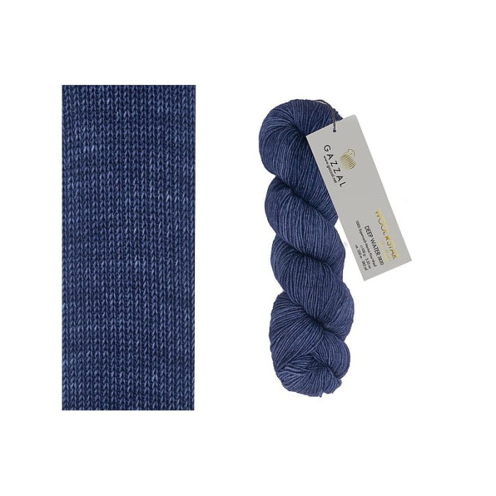 Gazzal Wool Star 3820 DEEP WATER