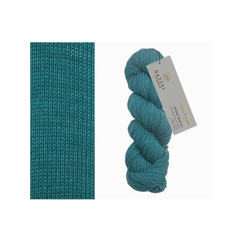 Gazzal Wool Star 3821 MOSAIC BLUE