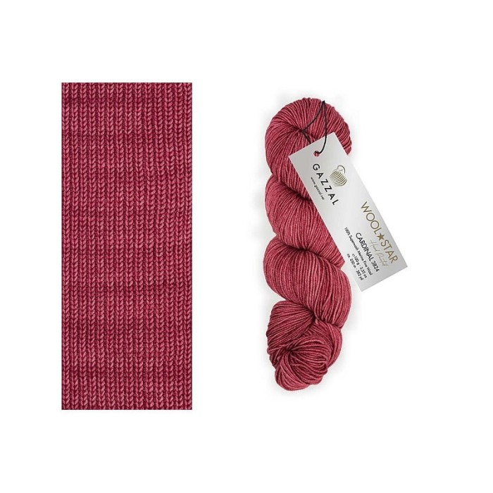 Gazzal Wool Star 3824 CARDINAL