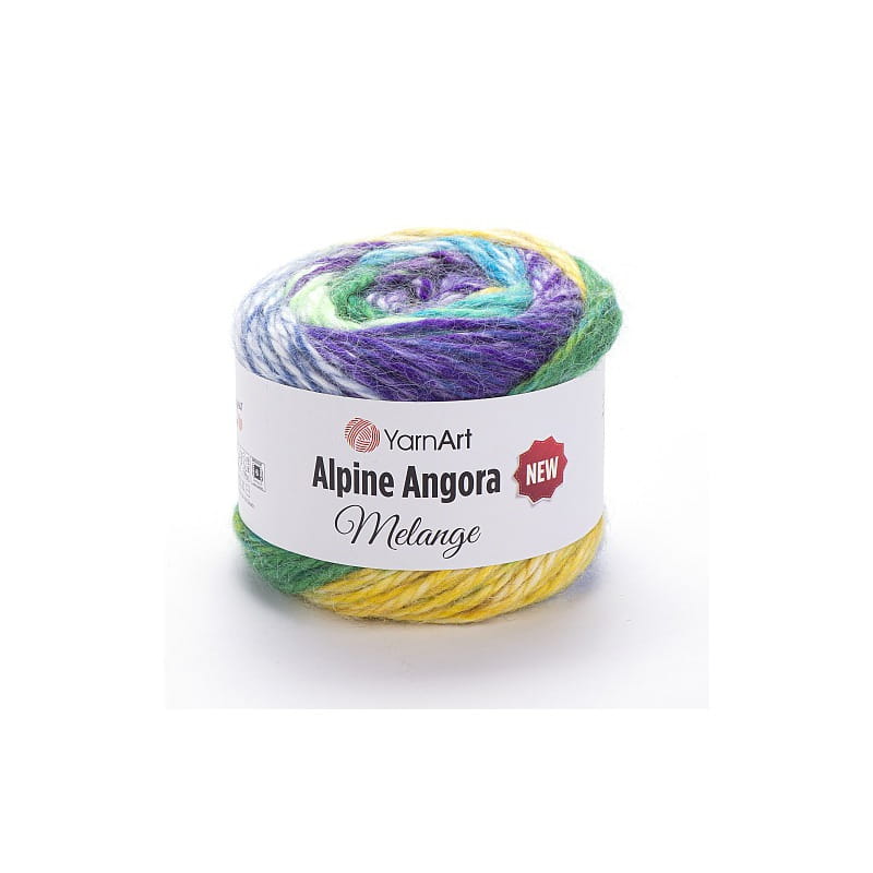 YarnArt Alpine Angora Melange 6406