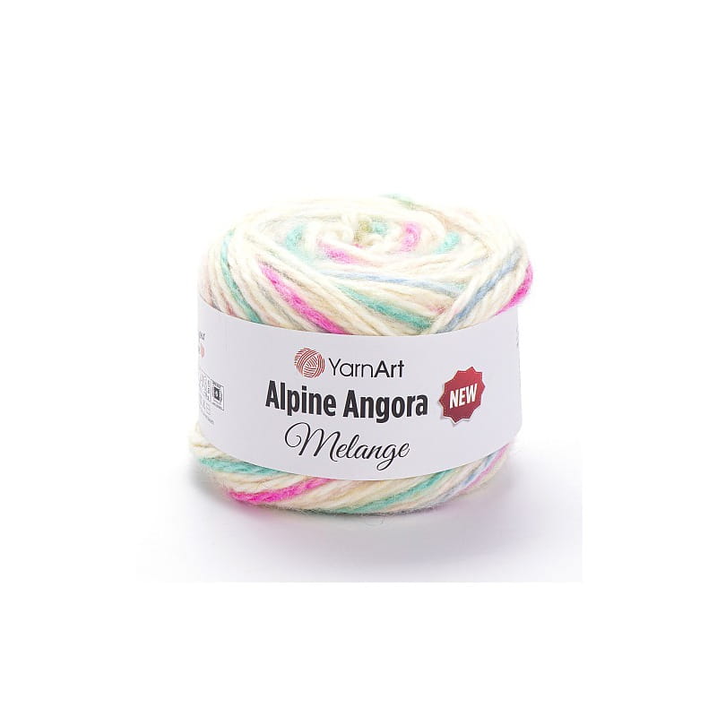 YarnArt Alpine Angora Melange 6407