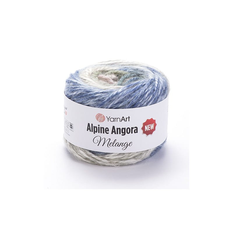 YarnArt Alpine Angora Melange 6408