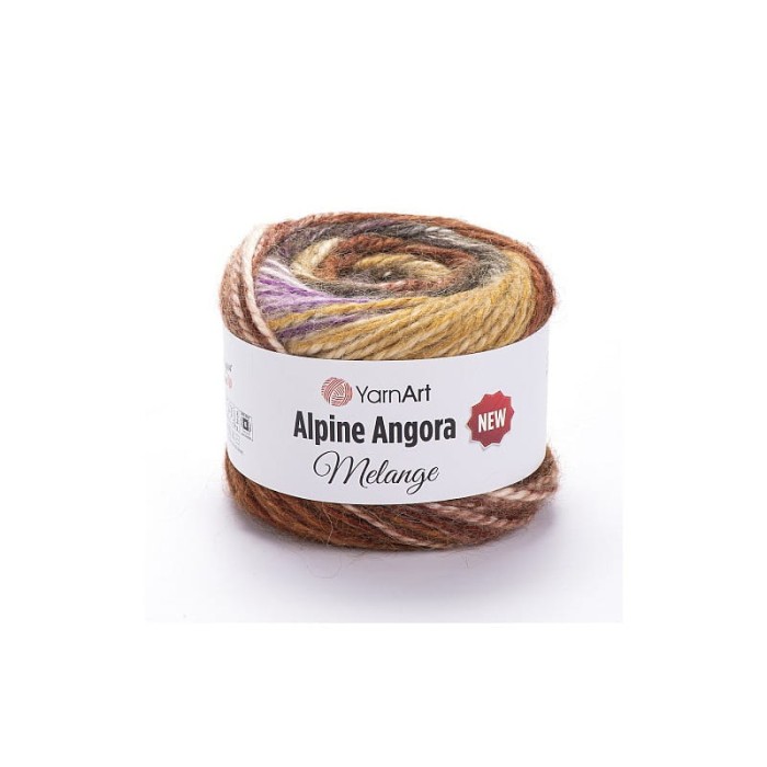 YarnArt Alpine Angora Melange 6410