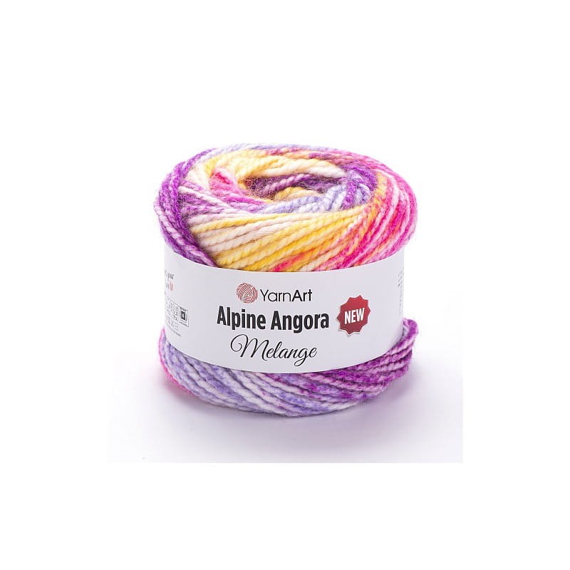 YarnArt Alpine Angora Melange 6414