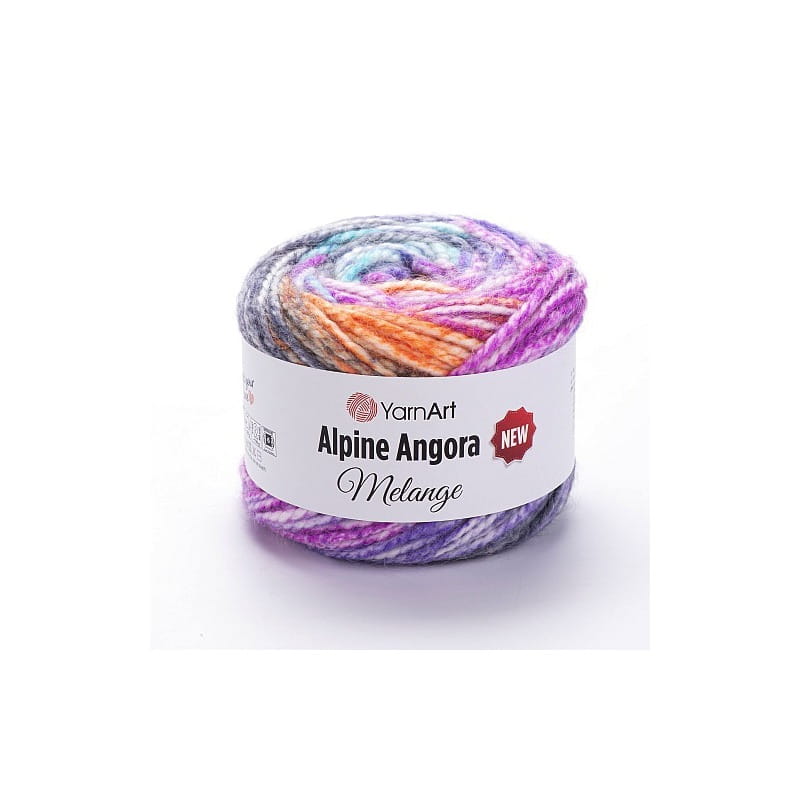 YarnArt Alpine Angora Melange 6415