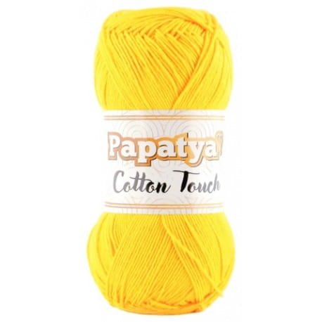 Papatya Cotton Touch 880 jasny pomarańczowy (50g)