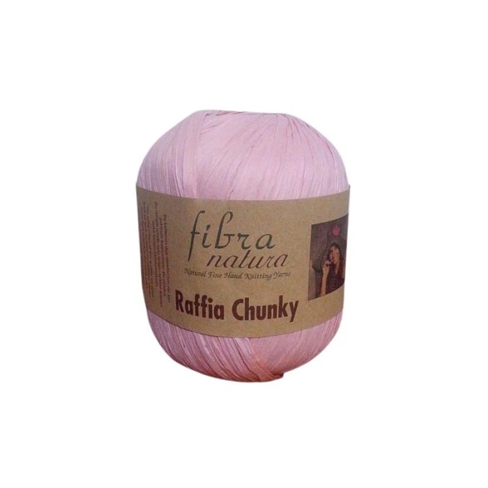 Raffia Chunky Fibra Natura 114-04 jasny róż