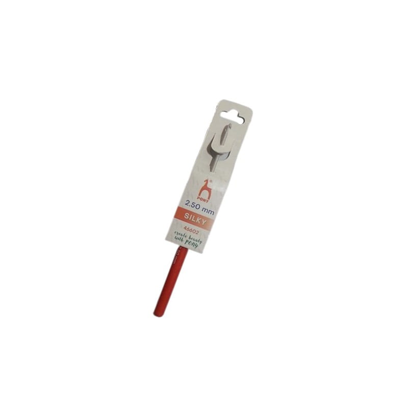 Szydełko teflonowe z plastikową rączką PONY 2,5mm