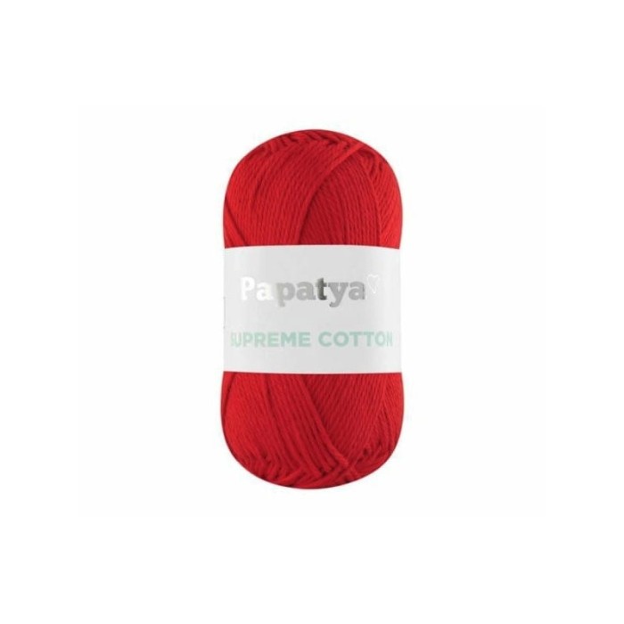 Papatya Supreme Cotton 3070 czerwony