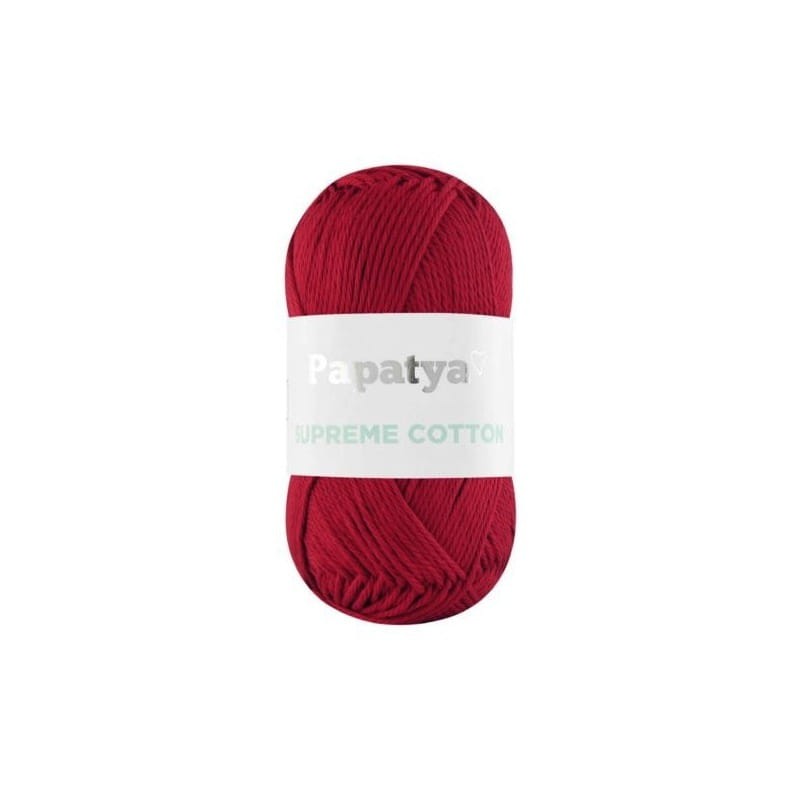 Papatya Supreme Cotton 3225 bordowy