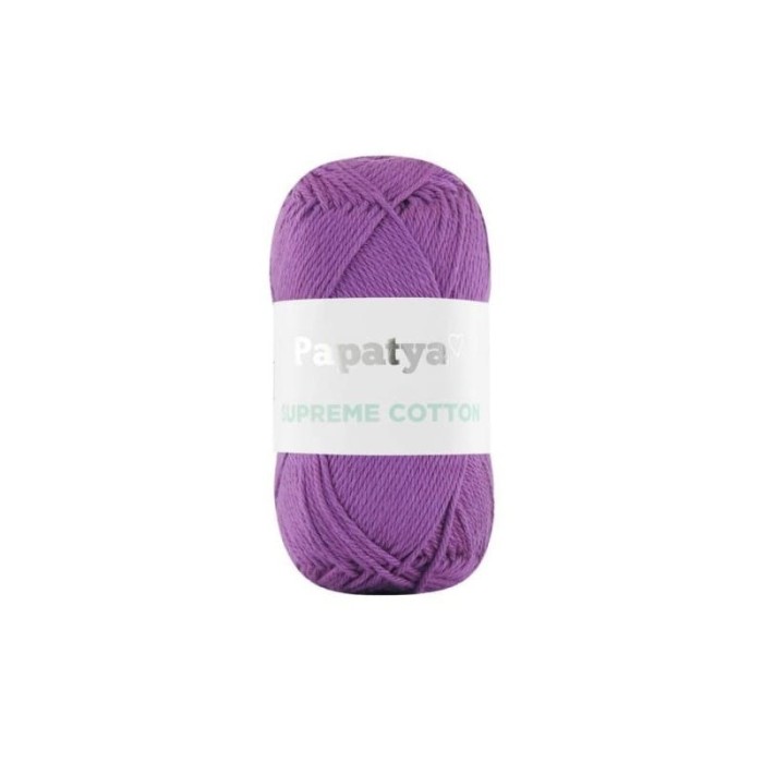 Papatya Supreme Cotton 4550 fioletowy