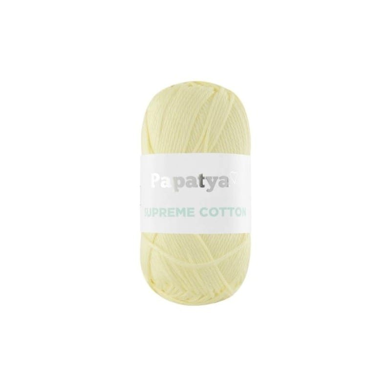 Papatya Supreme Cotton 7010 blady żółty