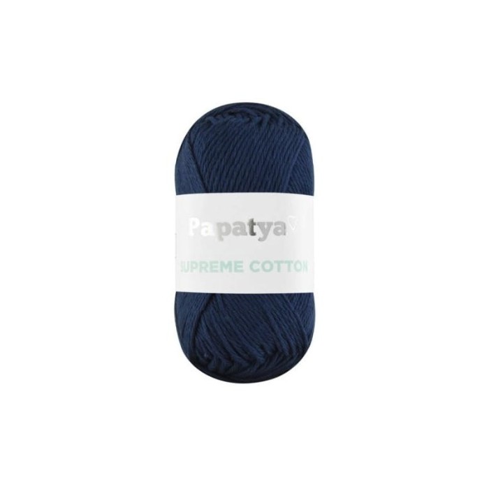 Papatya Supreme Cotton 5280 granatowy