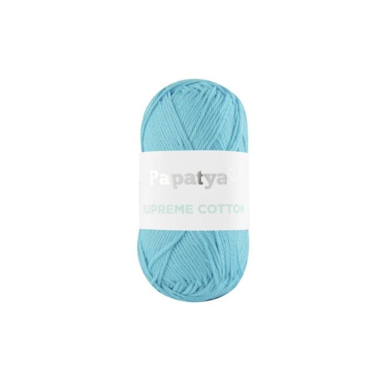 Papatya Supreme Cotton 5620 jasny turkus
