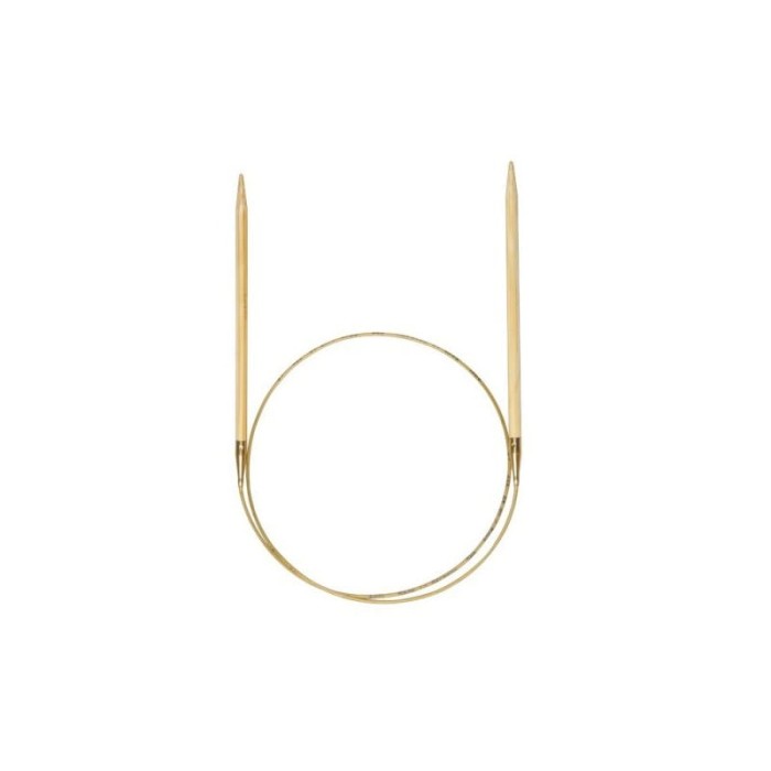 Druty na żyłce Addi nature bambusowe 10mm/60cm