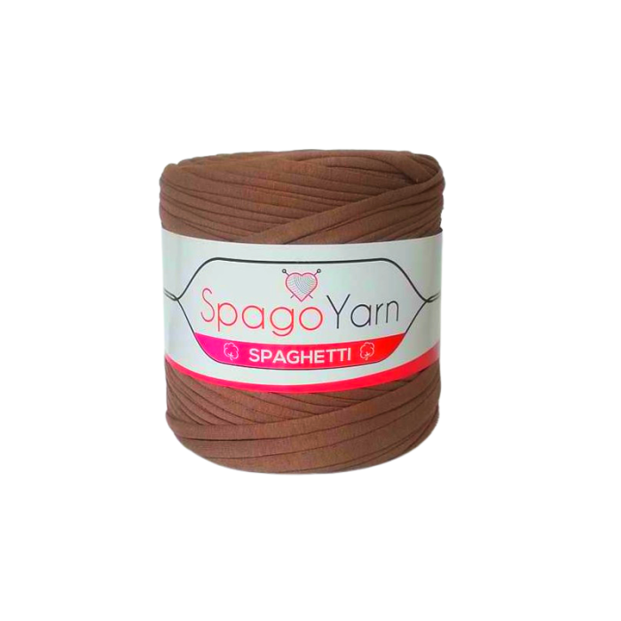 Spaghetti Spago Yarn kawa z mlekiem