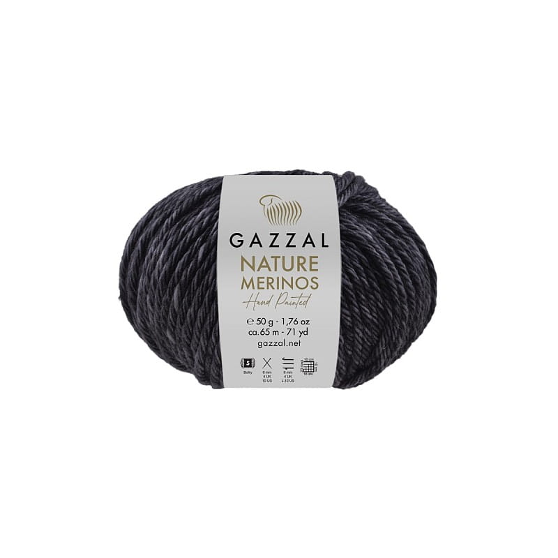 Gazzal Nature Merinos 8303 grafit