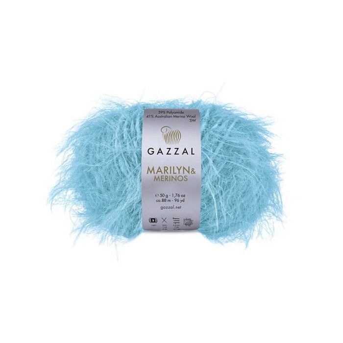 Gazzal Marilyn &amp; Merinos 8254 turkus