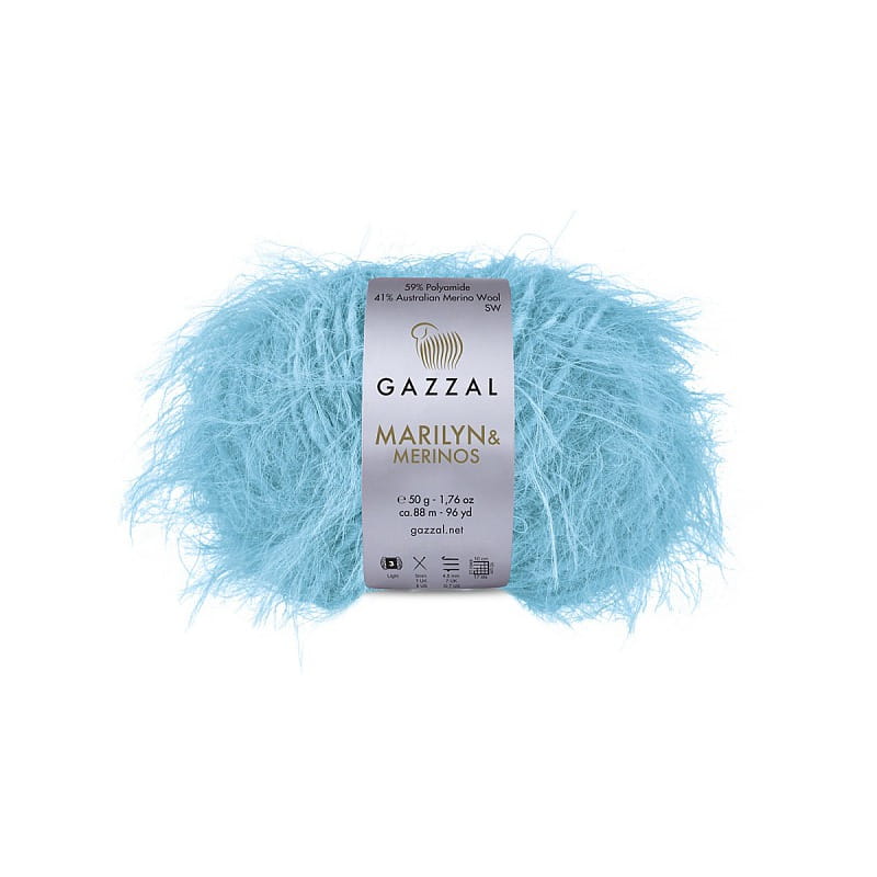 Gazzal Marilyn &amp; Merinos 8254 turkus