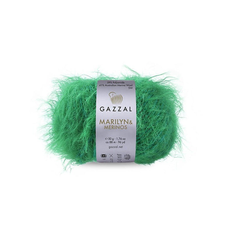 Gazzal Marilyn &amp; Merinos 8258 zielony