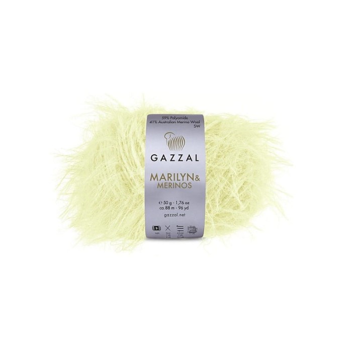 Gazzal Marilyn &amp; Merinos 8262 blady żółty