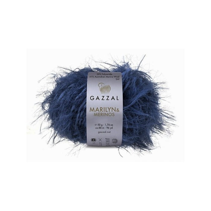 Gazzal Marilyn &amp; Merinos 8274 granatowy