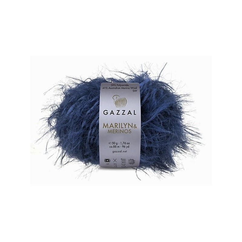 Gazzal Marilyn &amp; Merinos 8274 granatowy