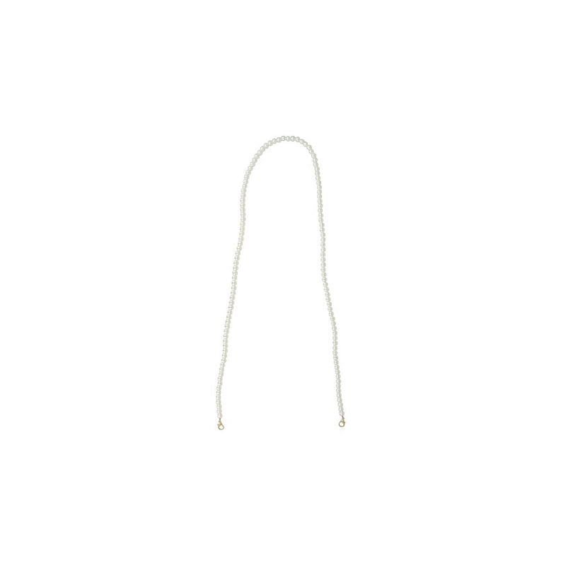 Łańcuszek do torebki perłowy 120cm