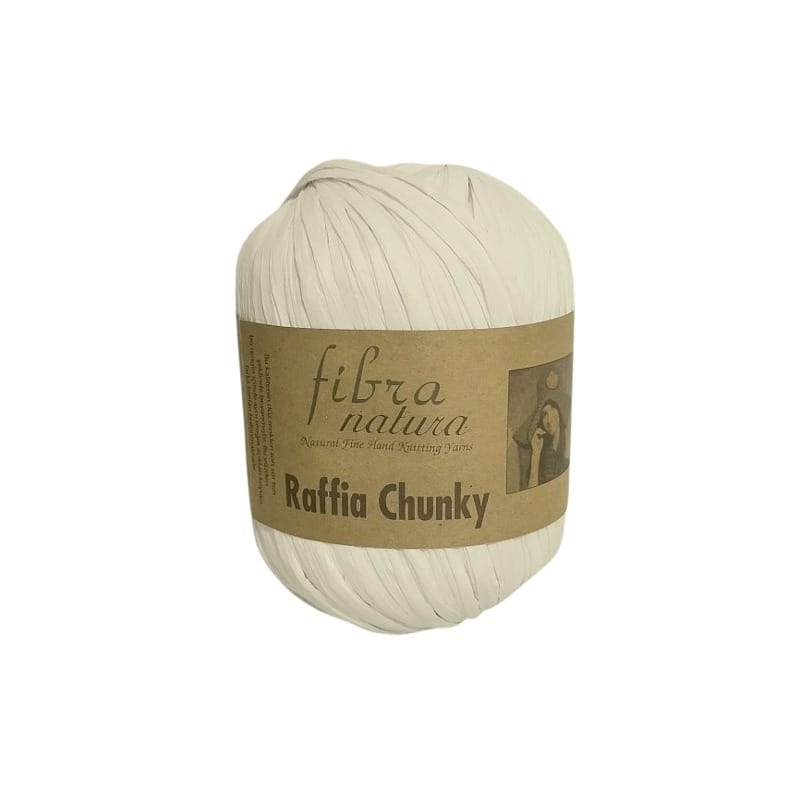 Raffia Chunky Fibra Natura 114-02 ekri