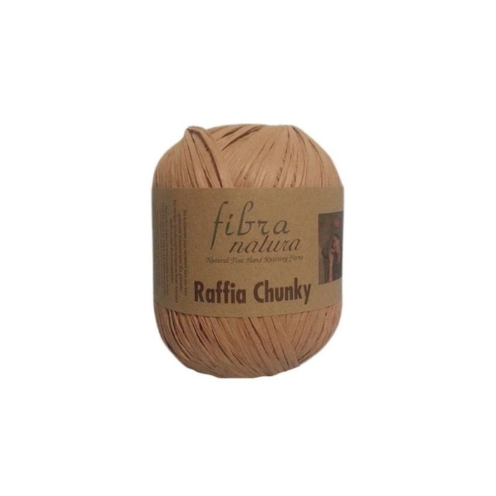 Raffia Chunky Fibra Natura 114-18 beżowy