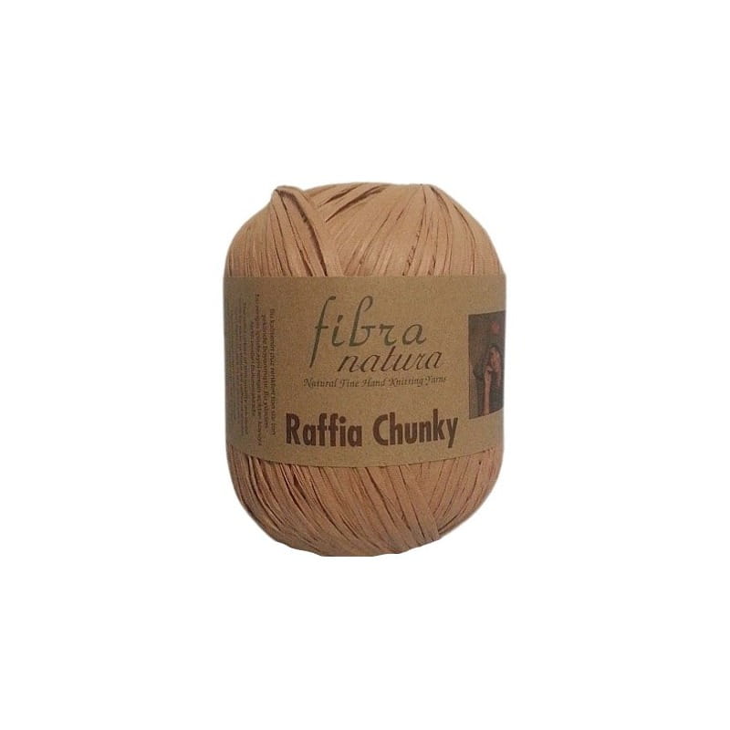 Raffia Chunky Fibra Natura 114-18 beżowy