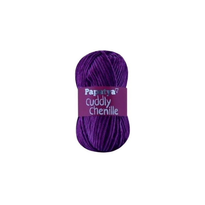 Papatya Cuddly Chenille 4575 fioletowy