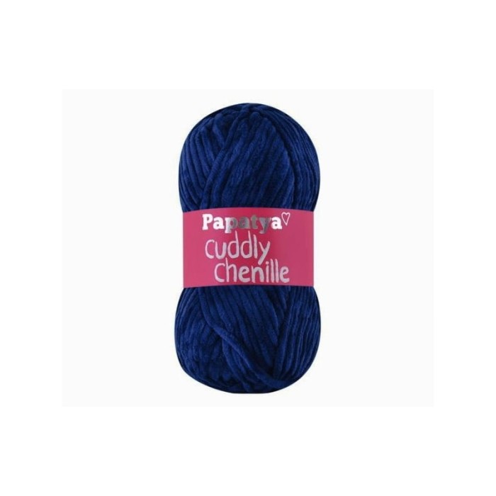 Papatya Cuddly Chenille 5280 granatowy