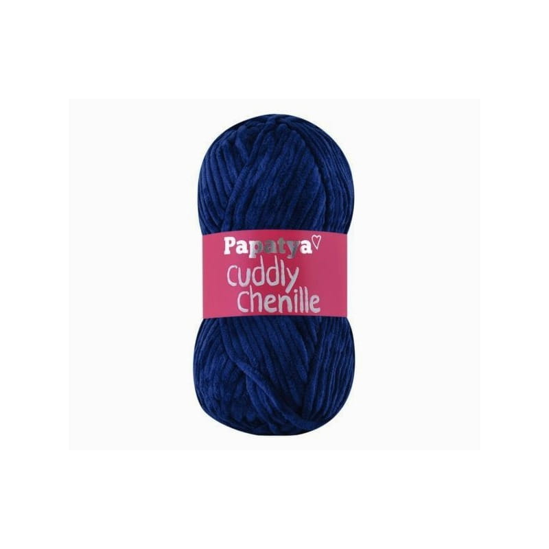 Papatya Cuddly Chenille 5280 granatowy