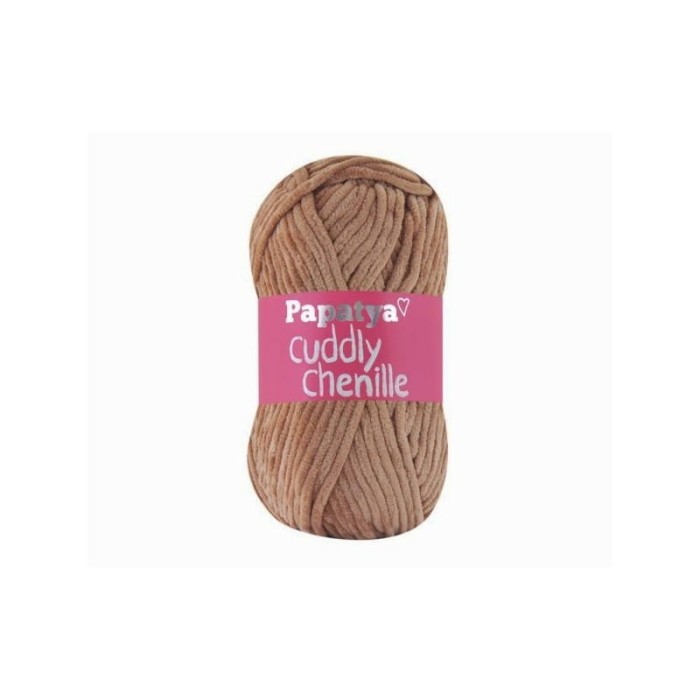 Papatya Cuddly Chenille 9160 jasny brąz