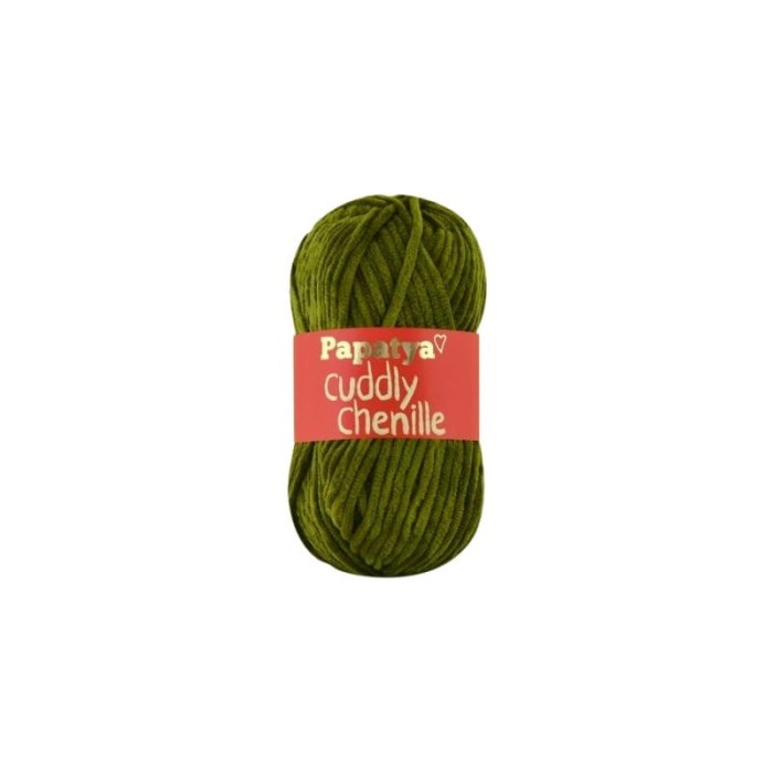 Papatya Cuddly Chenille 6950 zgniła zieleń