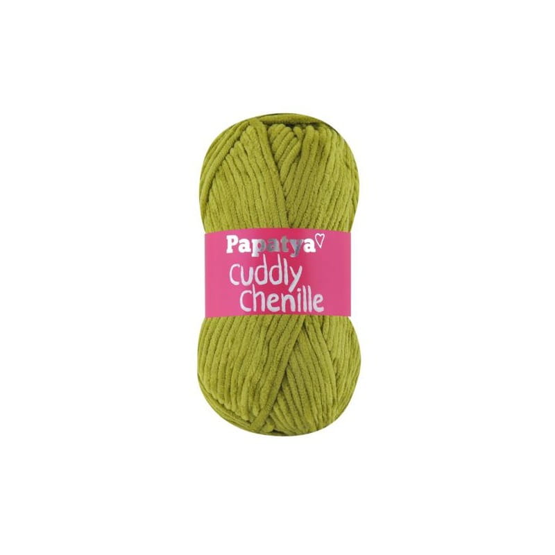 Papatya Cuddly Chenille 6750 oliwkowy