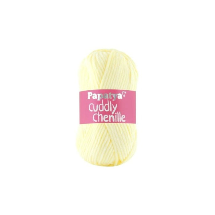 Papatya Cuddly Chenille 7020 jasny żółty