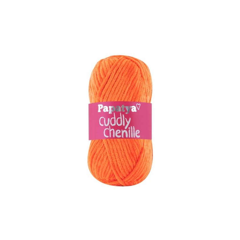 Papatya Cuddly Chenille 8070 pomarańczowy