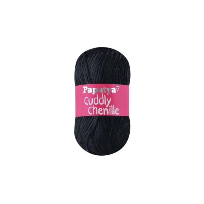 Papatya Cuddly Chenille 2000 czarny