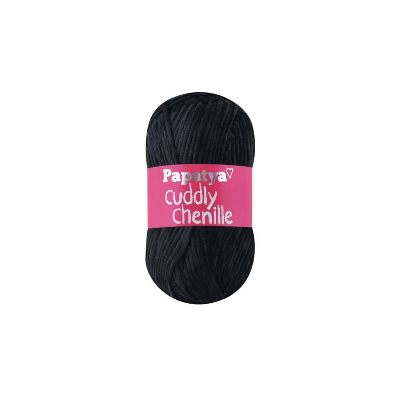 Papatya Cuddly Chenille 2000 czarny