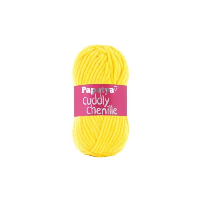 Papatya Cuddly Chenille 7040 żółty