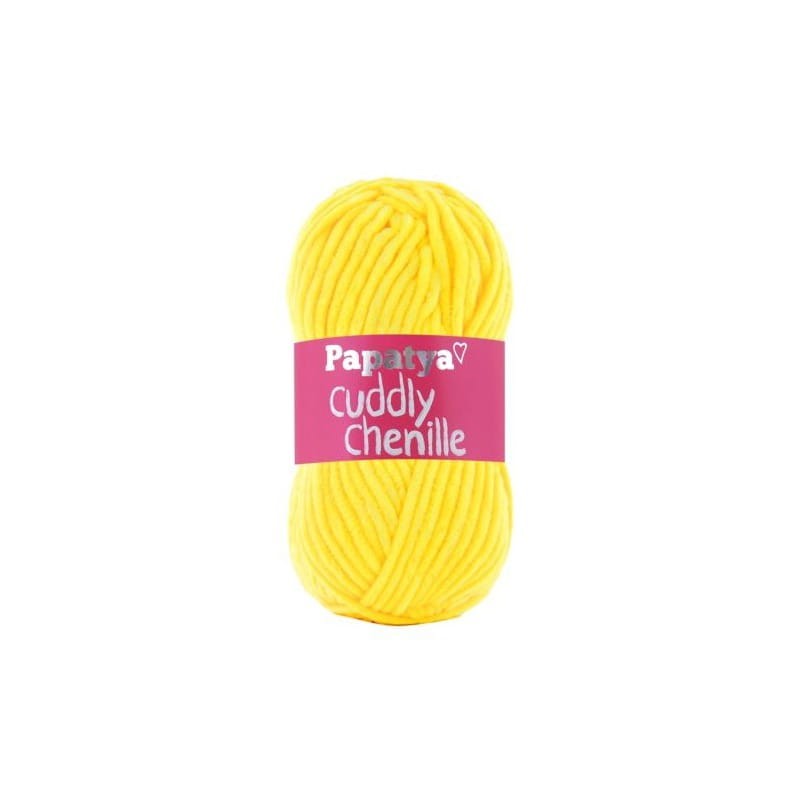 Papatya Cuddly Chenille 7040 żółty