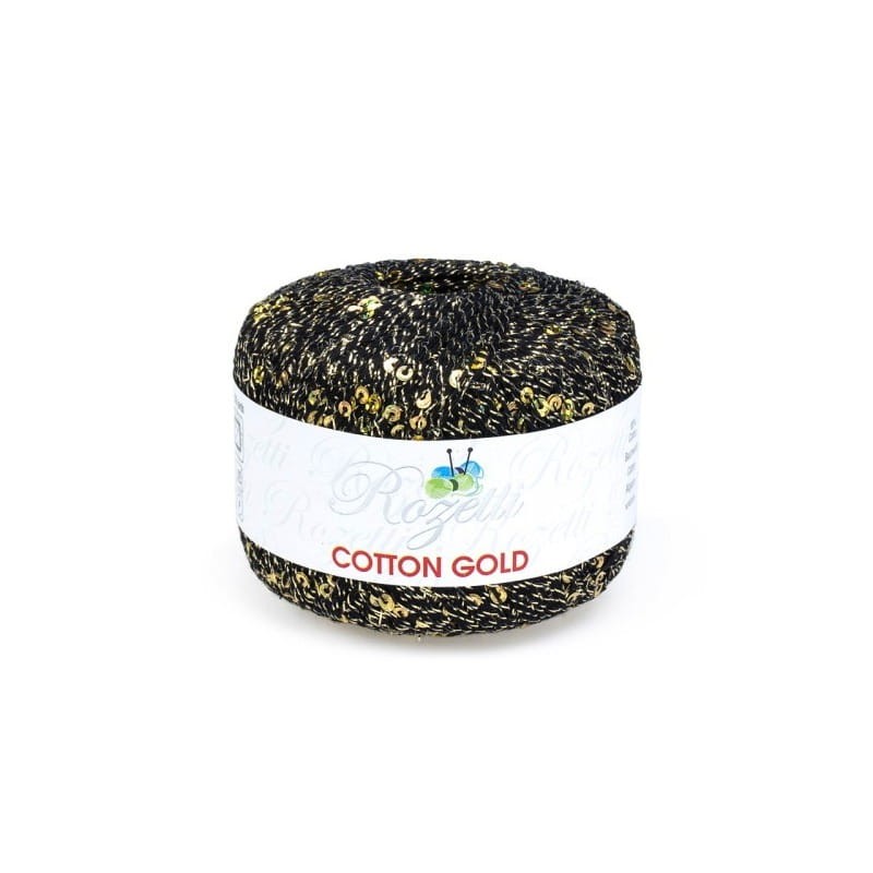 Rozetti Cotton Gold 1095 czarny